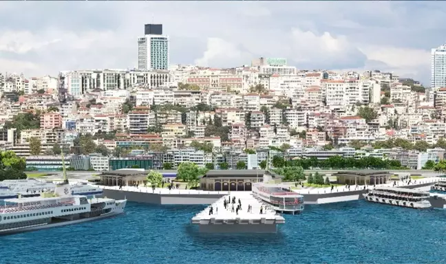 Kabataş Meydanı ve Transfer Merkezi Projesi'nin İlk Etabı Yarın Hizmete Başlıyor