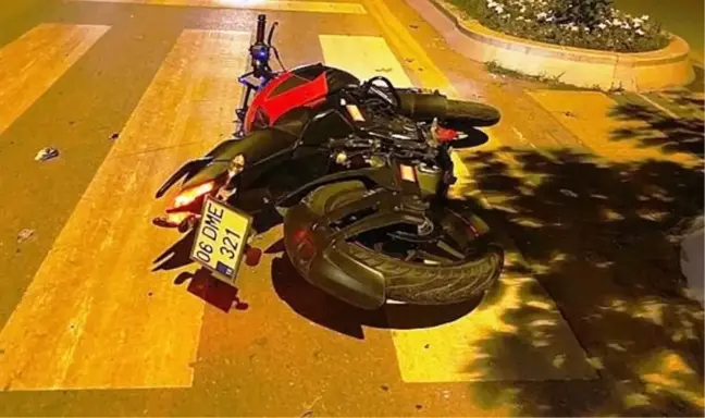 Çubuk'ta Motosiklet Kazası: Bir Genç Yaşamını Yitirdi