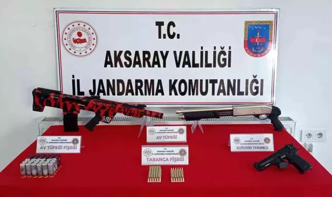 Aksaray'da düğünde havaya ateş açan maganda suçüstü yakalandı