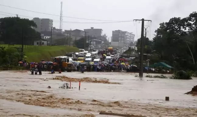 Fildişi Sahili'nde şiddetli yağışlar, en az 24 kişinin hayatını kaybetmesine sebep oldu