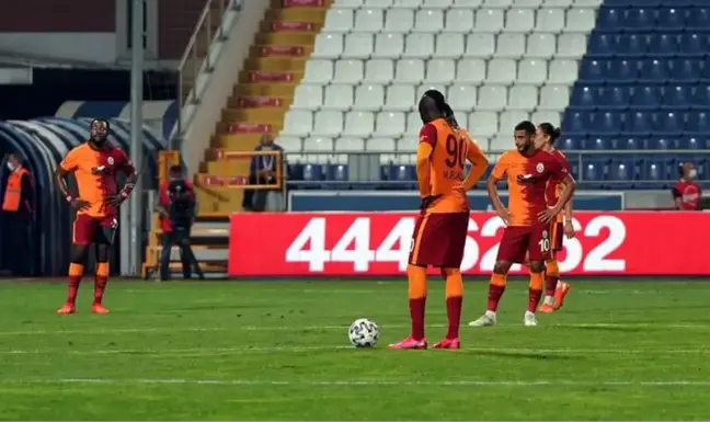 Galatasaray, Kasımpaşa'ya deplasmanda 1-0 yenildi