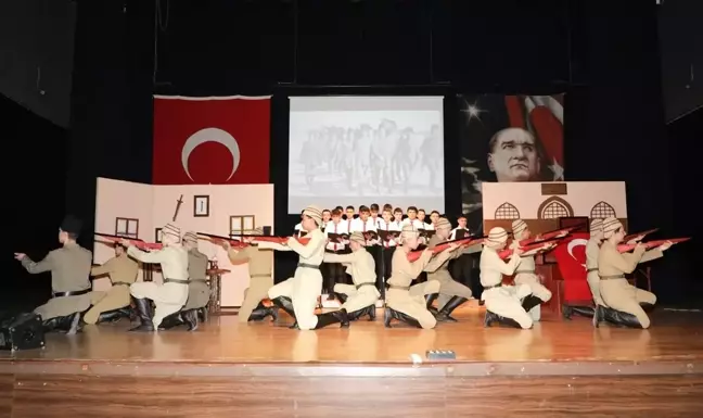 Kütahya'da İstiklal Marşı'nın 103. yıl dönümü törenle kutlandı