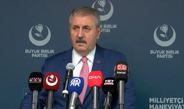 BBP Lideri Mustafa Destici: Kerkük Türk'tür ve Türk Kalacaktır