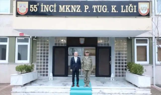 Kırklareli Valisi Uğur Turan, Tugay Komutanı Köse'yi Ziyaret Etti