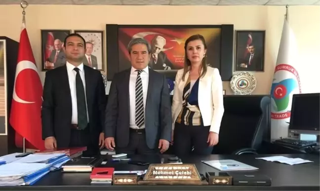 Aslan ve Uçar'dan Çelebi'ye Ziyaret