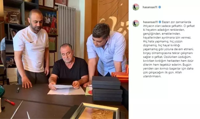 Galatasaray'da Hasan Şaş görevine geri döndü