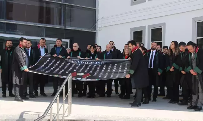 Türkiye Barolar Birliği, Hatay'da deprem anma programı düzenledi