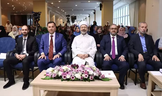 Diyanet İşleri Başkanı Erbaş, Mekke'de Çanakkale Şehitlerini Anma Programı'nda konuştu Açıklaması