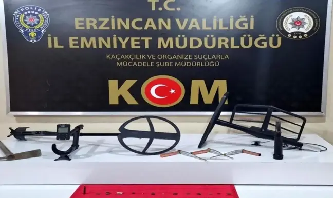 Erzincan'da Kaçakçılık Operasyonu: Tarihi Eserlerle Yakalandı