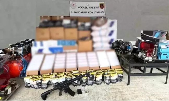 Kocaeli'de Kaçak Tütün Operasyonu: 630 Kilogram Ele Geçirildi