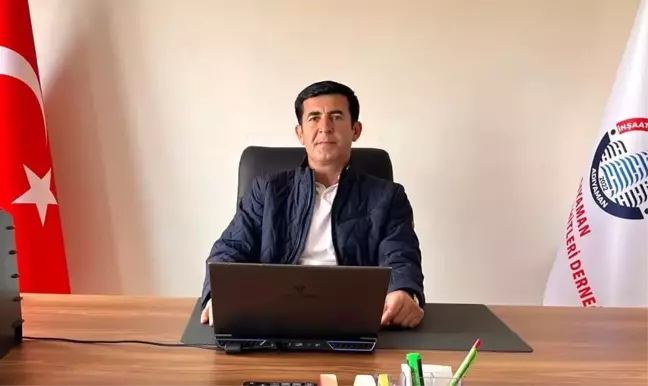 Adıyaman İnşaat Müteahhitleri Derneği Başkanı, Yerinde Dönüşüm Süresinin Uzatılmasını Talep Etti