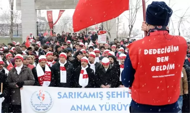 Aksaray'da Sarıkamış Şehitleri İçin Yürüdüler