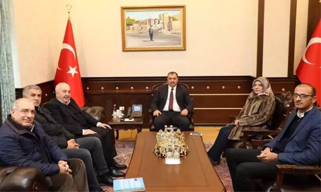 FHGC'den Vali Kaldırım'a ziyaret