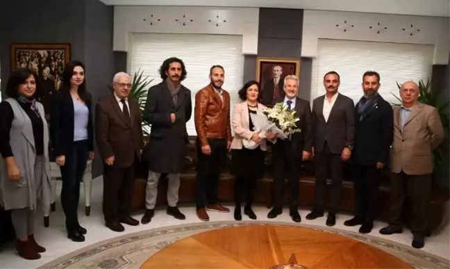Mimarlardan Başkan Erdem'e ziyaret