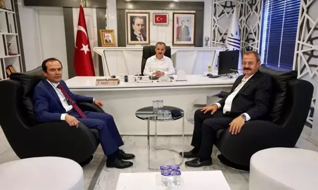 Konukoğlu'ndan, Başkanımıza Ziyaret