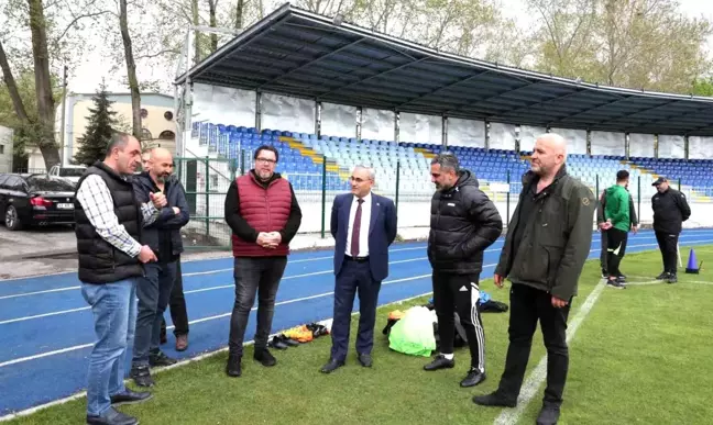 Belediye Başkanı Işık'tan Kütahyaspor antrenmanına ziyaret