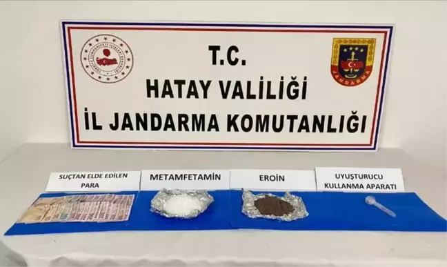 Hatay'da Jandarmadan Uyuşturucu ve Silah Operasyonu