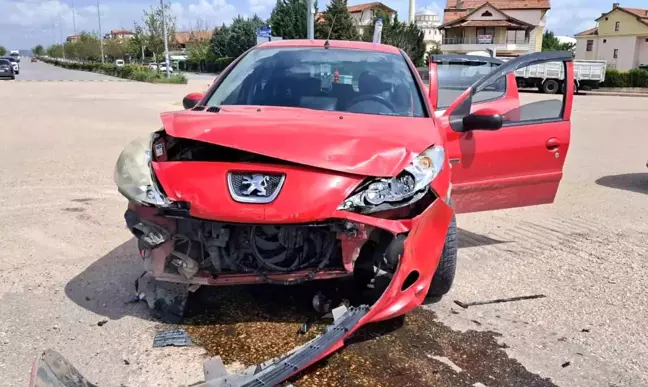 Kırıkkale'de Trafik Kazası: 1 Yaralı