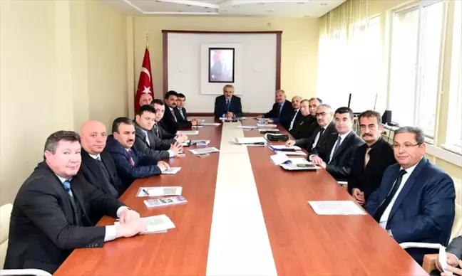Uşak'ta Kar ve Buzla Mücadele Hazırlık Toplantısı Yapıldı