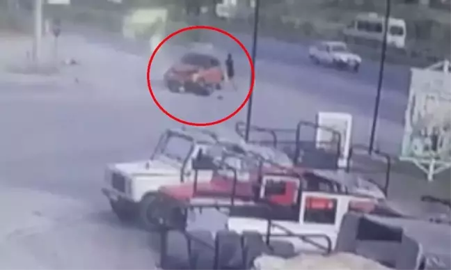 Manavgat'taki Kaza Kameralara Yansıdı
