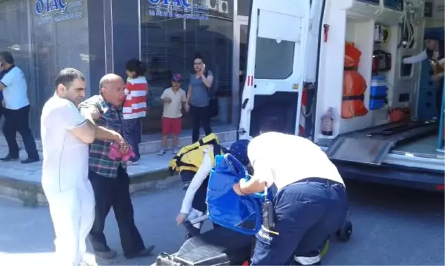 Bafra'da Yangın