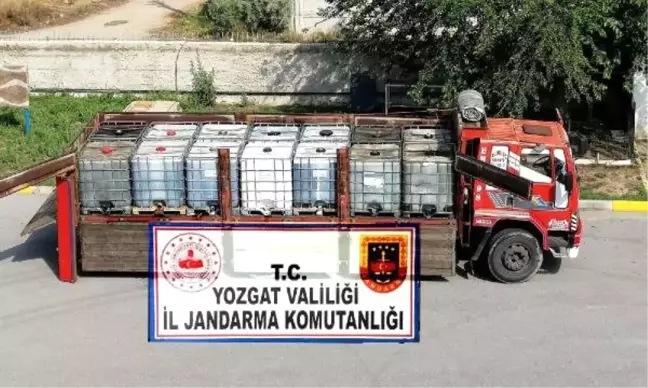 Yozgat'ta 14 bin litre kaçak akaryakıt ele geçirildi