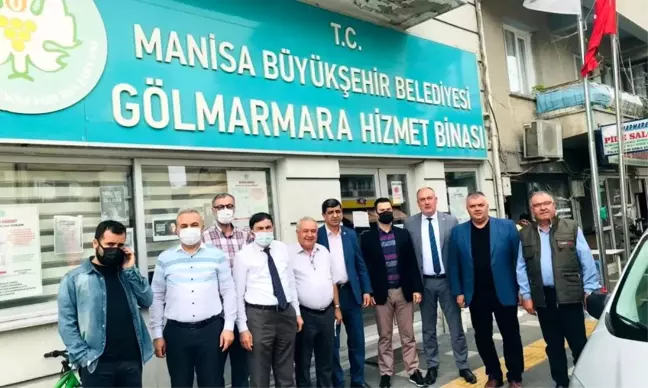 Çevre ve Altyapı Komisyonları Gölmarmara'da İncelemelerde Bulundu