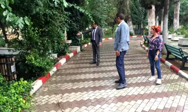 Büyükşehir'den Turgutlu Mezarlıklarında İnceleme