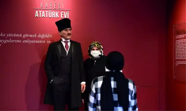 KARESİ ATATÜRK EVİ'NE ZİYARETÇİ AKINI
