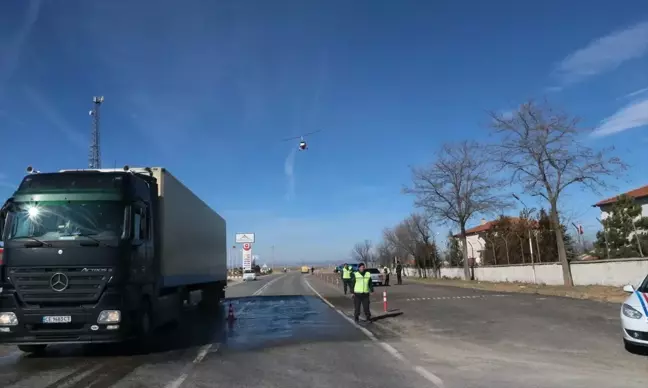 Yozgat İl Jandarma Komutanlığı Trafik Denetimi Gerçekleştirdi