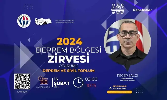 Deprem Bölgesi Zirvesi'nde 'Deprem ve Sivil Toplum' Konusu Ele Alınacak