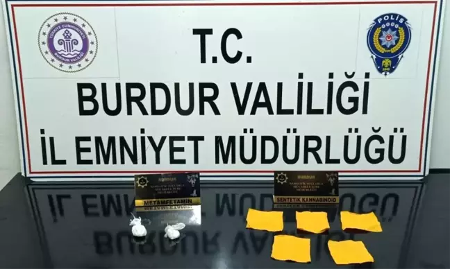 Burdur'da Uyuşturucu Operasyonu: 4 Şüpheli Gözaltında