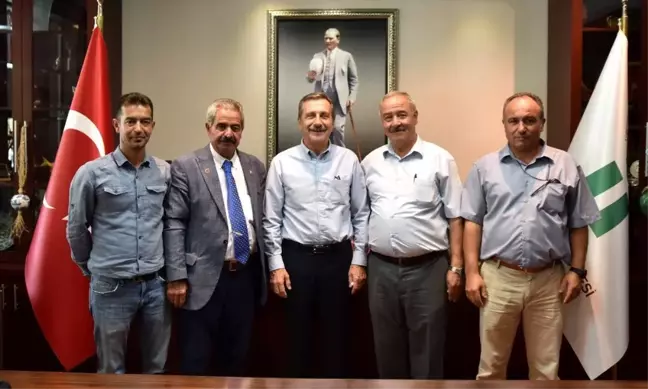 Başkan Ataç'a ziyaretler sürüyor