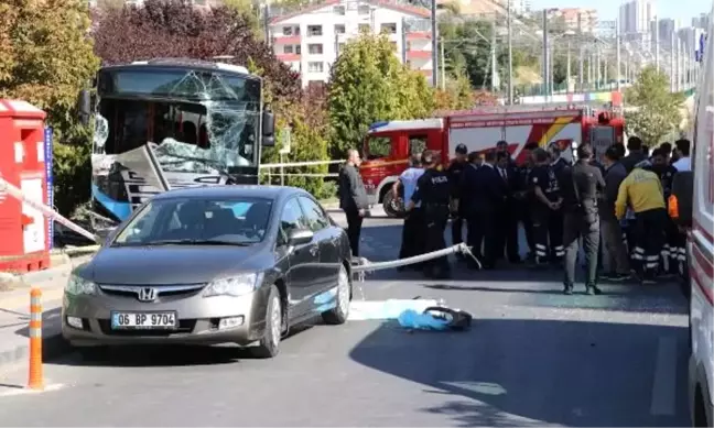 Ankara'da halk otobüsü durağa daldı: 3 ölü, 11 yaralı (4)- yeniden