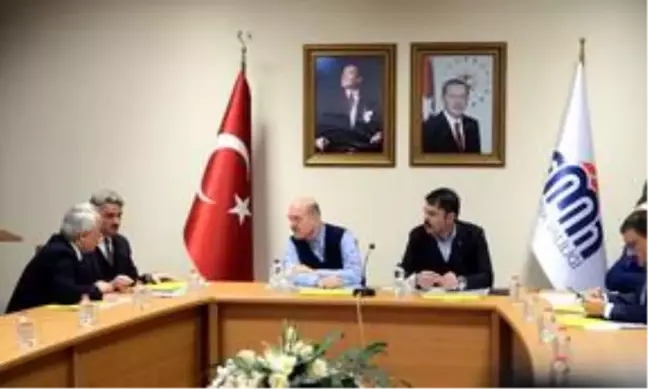 Bakanlar Soylu ve Kurum, Malatya'da deprem değerlendirme toplantısına katıldı
