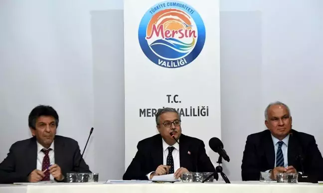 Vali Su, Erdemli'de muhtarlarla buluştu