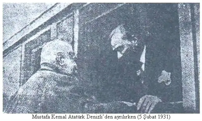 Denizli Valisi Ömer Faruk Coşkun, Atatürk'ün Denizli ziyaretinin 93. yıl dönümünü kutladı