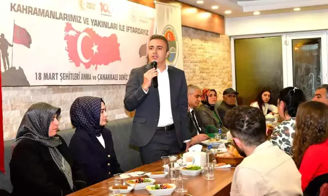 Ardahan Valisi Hayrettin Çiçek ve eşi şehit aileleri ve gazilerle iftarda buluştu