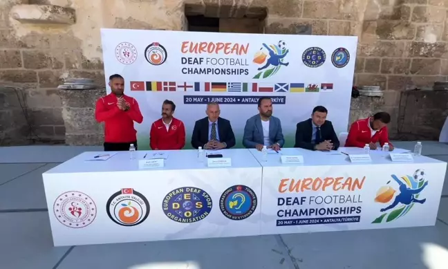 Antalya'da İşitme Engelliler Avrupa Futbol Şampiyonası düzenlenecek