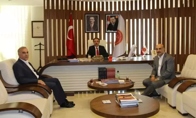 AK Parti Mardin Milletvekili Akdağ'dan Rektör Bağlı'ya Ziyaret