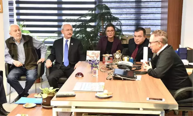 Kılıçdaroğlu'ndan Sözcü Gazetesi'ne Ziyaret