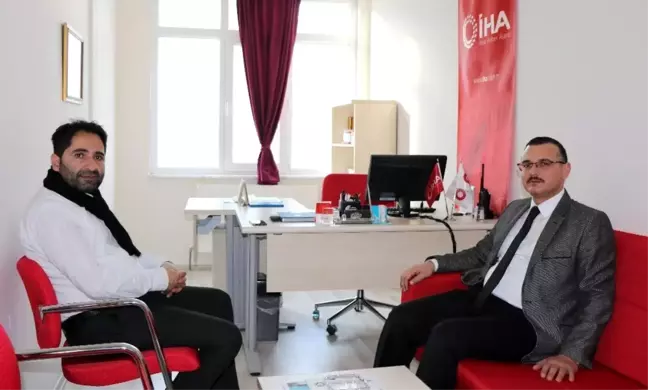 Üzümlü Kaymakamı Yılmaz'dan İHA'ya ziyaret