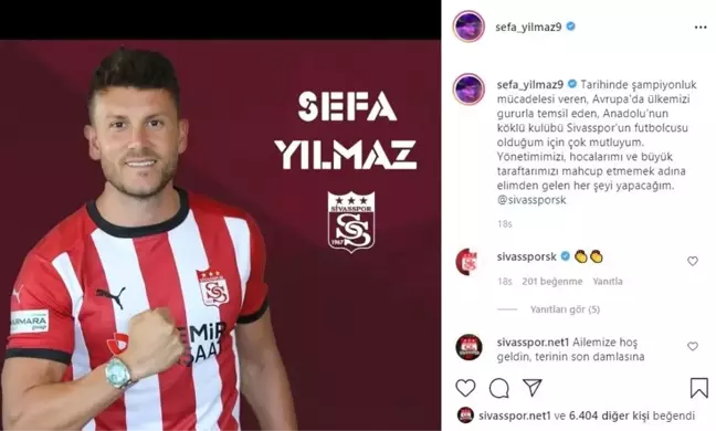 Son dakika haberleri... Sivasspor'un yeni transferi Sefa: