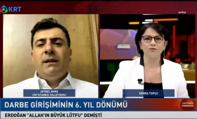 Son dakika haber: Zeynel Emre: MİT'e Darbe İhbarı Yapan Binbaşıyı, Darbe Komisyonu Dinlemesin Diye MİT Personeli Yaptılar