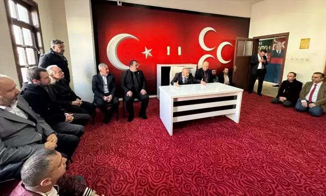 MHP Genel Başkan Yardımcısı Yaşar Yıldırım Beypazarı'nda ziyaretler gerçekleştirdi