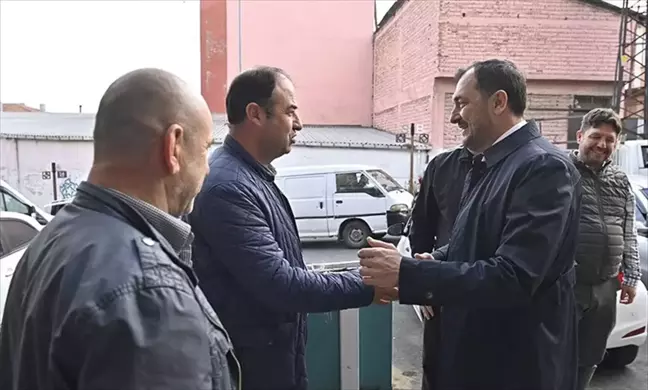 Cumhur İttifakı Tekirdağ Büyükşehir Belediye Başkan Adayı Cüneyt Yüksel Esnaf Ziyaretinde