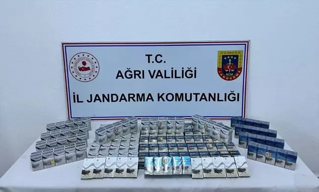 Ağrı'da Uyuşturucu ve Kaçakçılık Operasyonlarında 9 Gözaltı