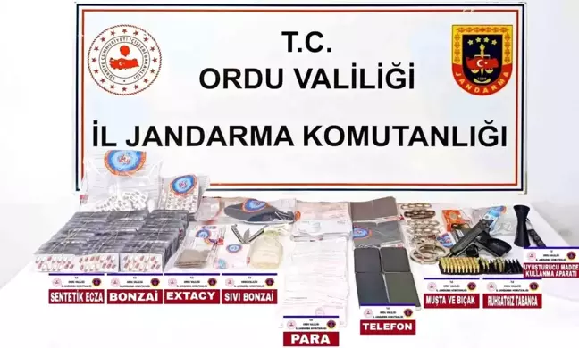 Ordu'da Uyuşturucu Operasyonu: 5 Şüpheli Tutuklandı