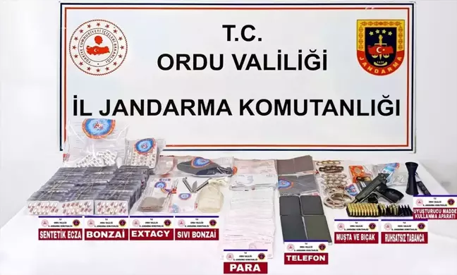 Ordu'da Uyuşturucu Operasyonunda 5 Kişi Tutuklandı