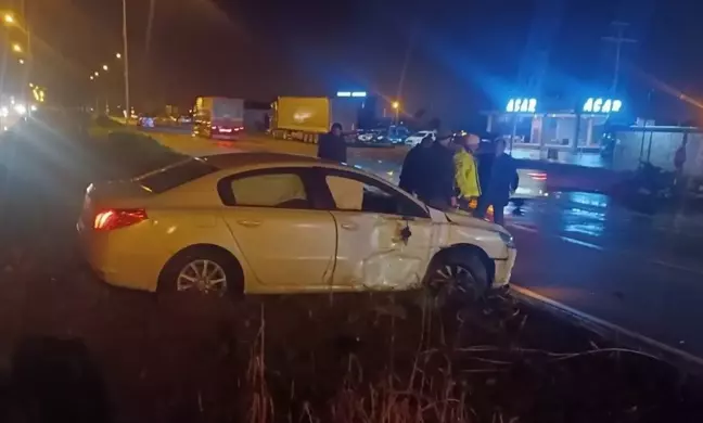 Bafra'da Trafik Kazasında 3 Yaralı